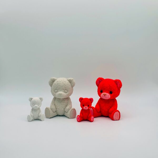 GIPSOWA FIGURKA MIŚ MAŁY I DUŻY